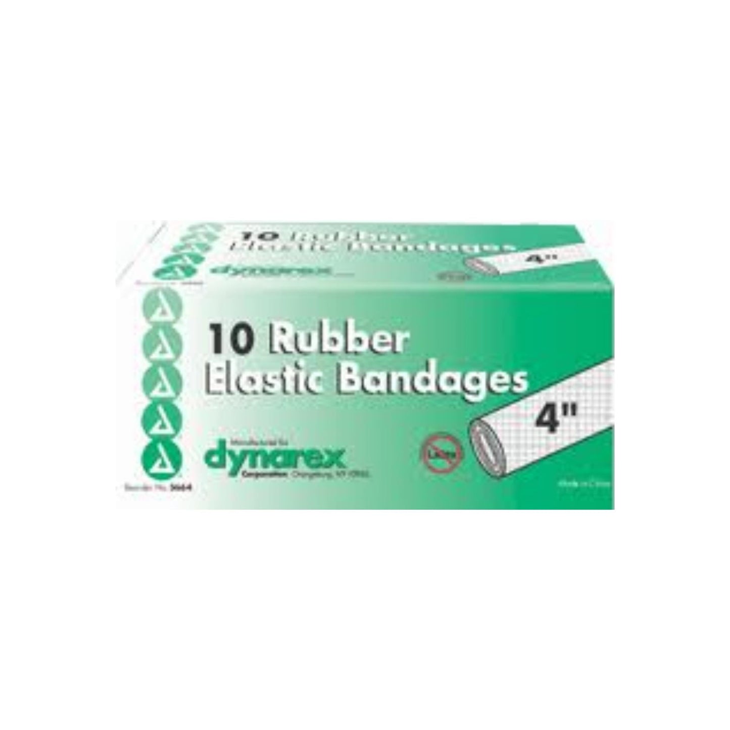 Dynarex Elastic Bandages (10Cm) Latex Free 4", 10 Ea
