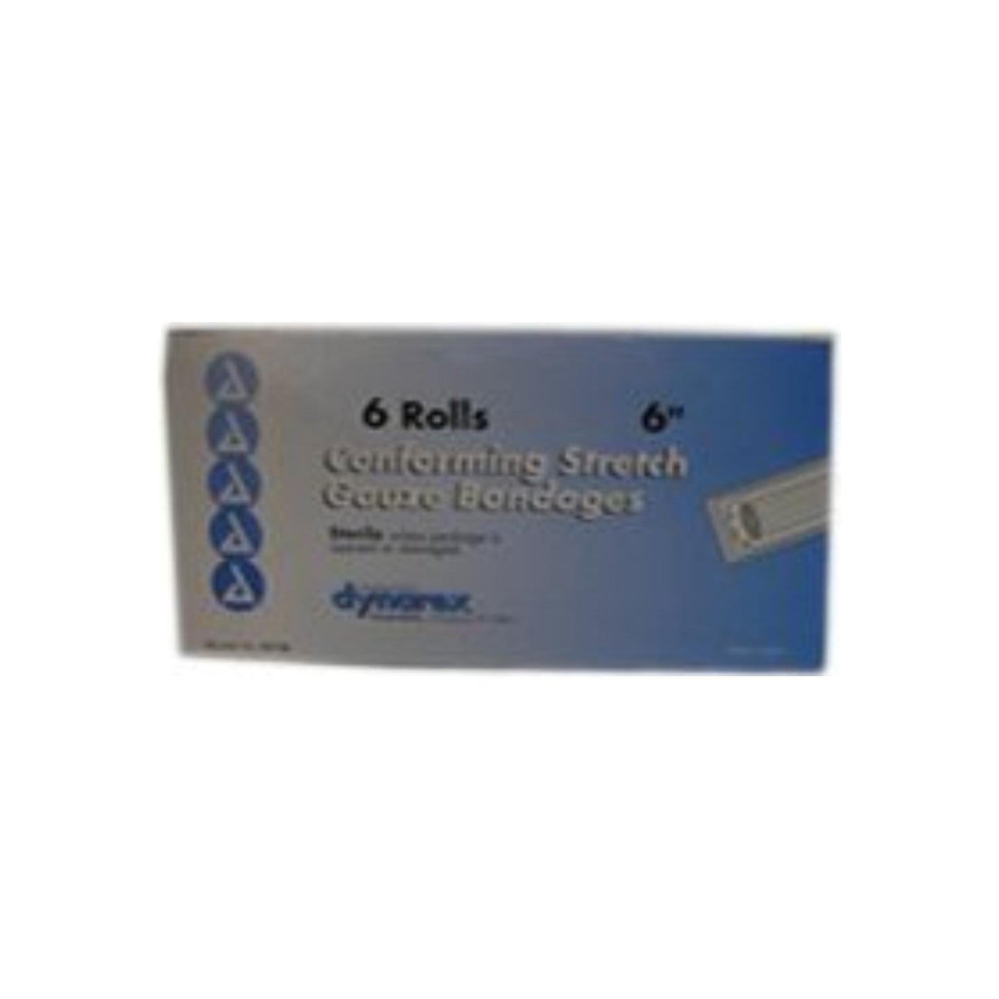 Dynarex Gauze Conform Stretch 6"X4.1Yd 6 Ea