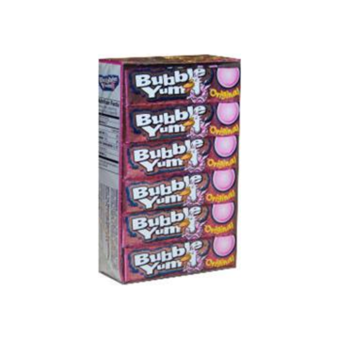Bubble Yum Original Gum 18 Pack (5 Ct Per Pack)