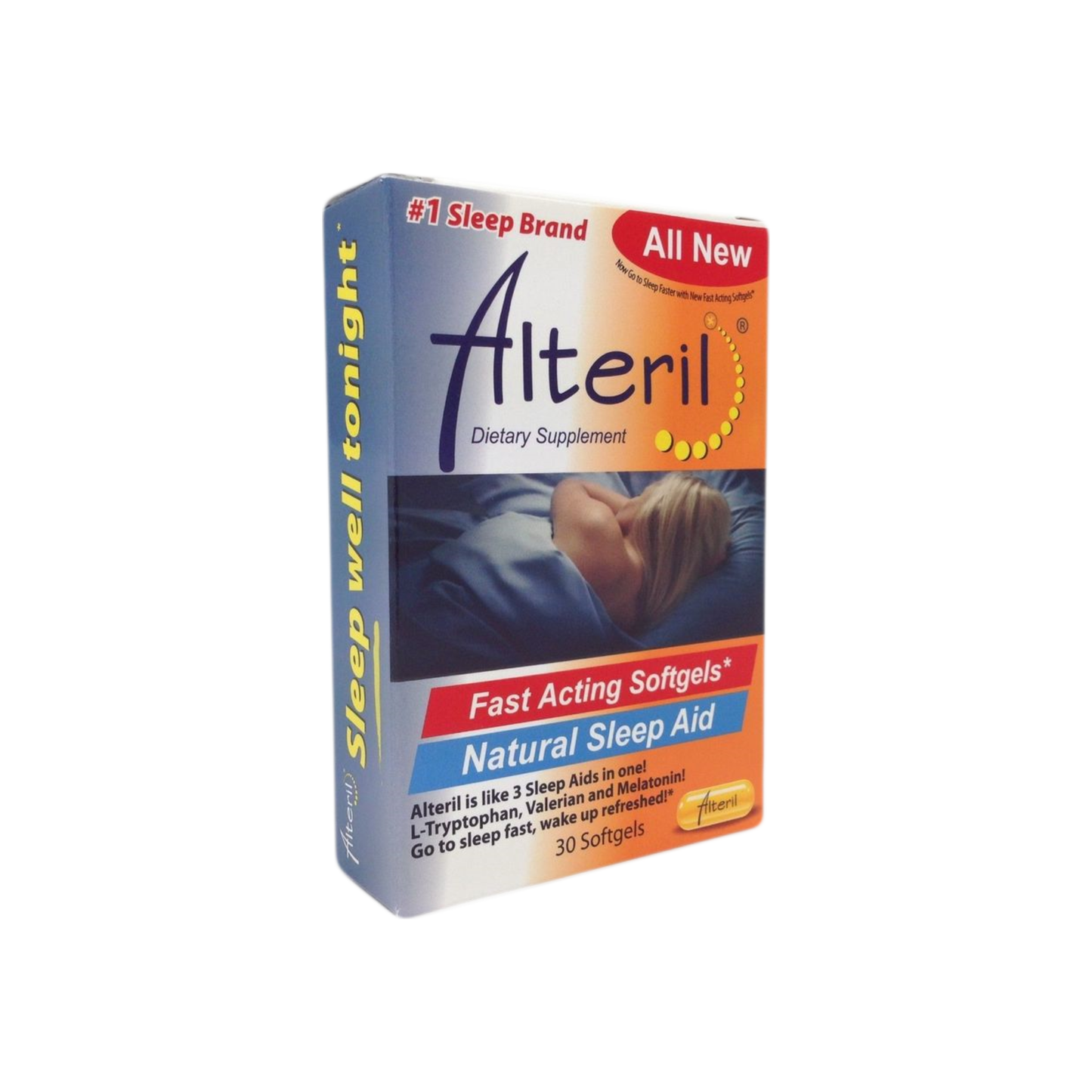 Alteril Natural Sleep Aid Liquid Softgels, 30 Ea