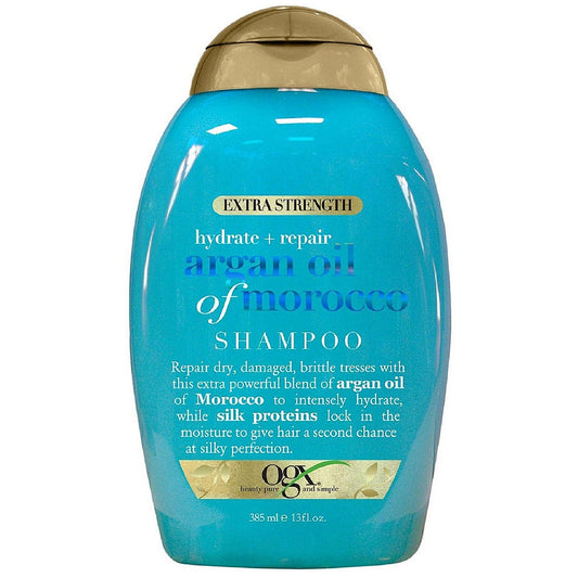 Ogx Hydrate + Repair Argan Oil Of Morocco Extra Strength Shampoo 13 Oz