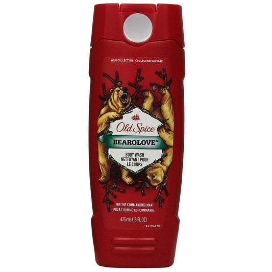 Old Spice Wild Collection Bodywash, Bearglove 16 Oz