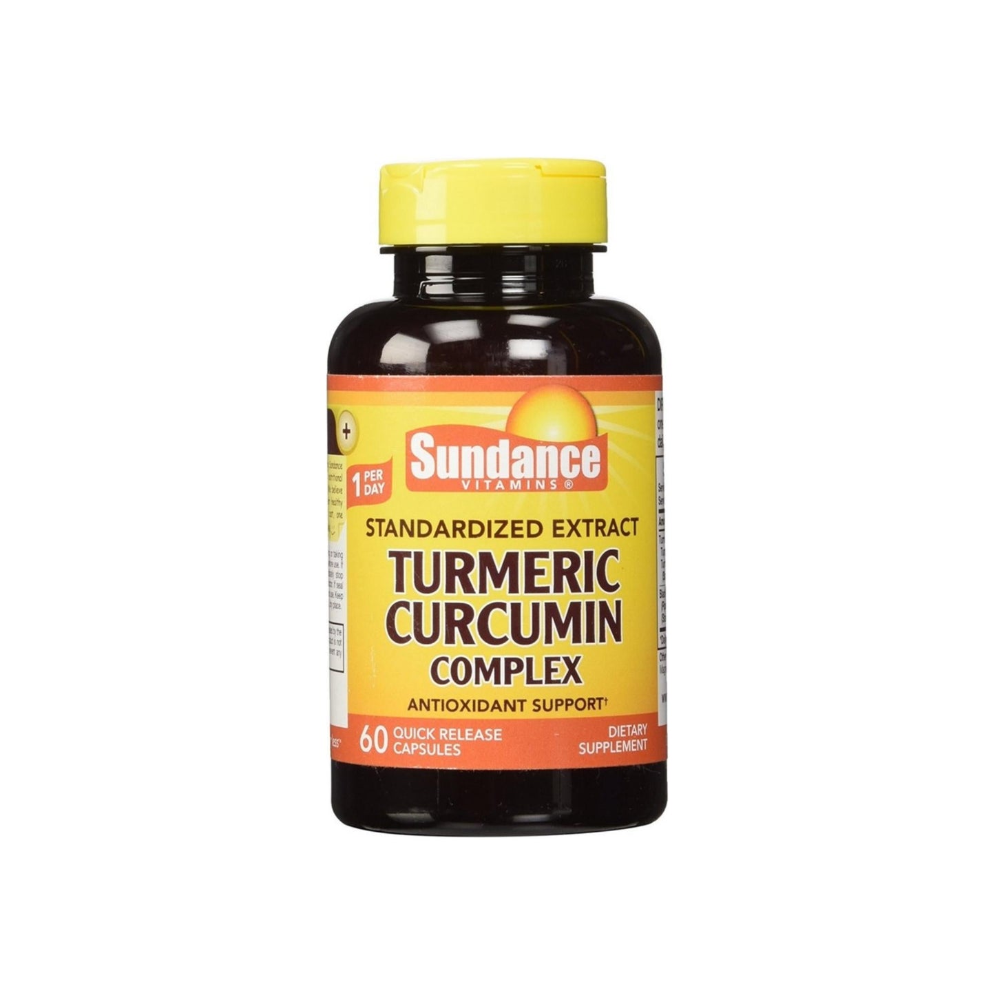 Sundance Vitamins Turmeric Curcumin Complex Antioxidant Support 60 Ea