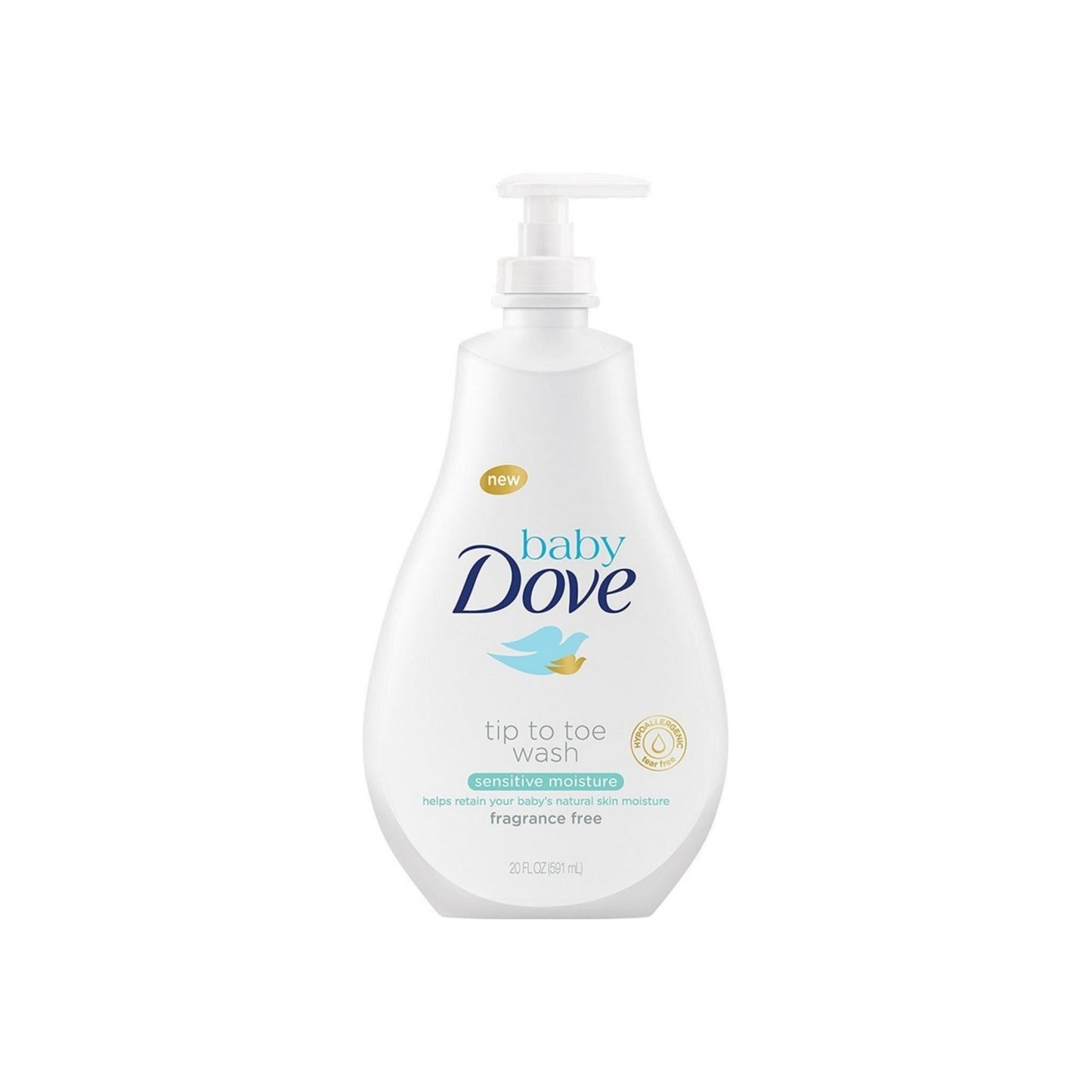 Baby Dove Tip To Toe Wash, Sensitive Moisture 20 Oz