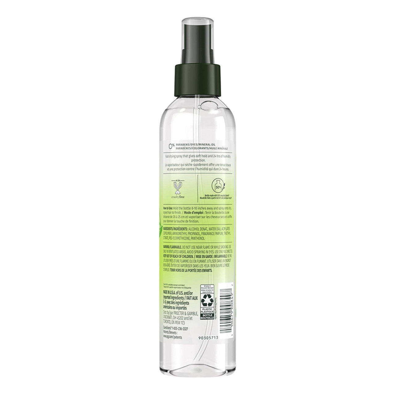 Herbal Essences Touchable Hold Hairspray, 24 Hours, 8 Oz