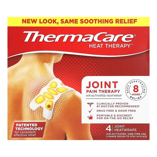 Thermacare Portable Heating Pad - 4 Patches