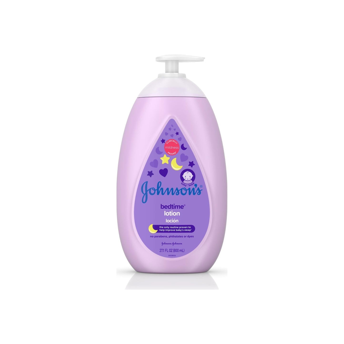 Johnson'S Bedtime Baby Lotion With Naturalcalm Essences, Hypoallergenic & Paraben Free, 27.1 Oz