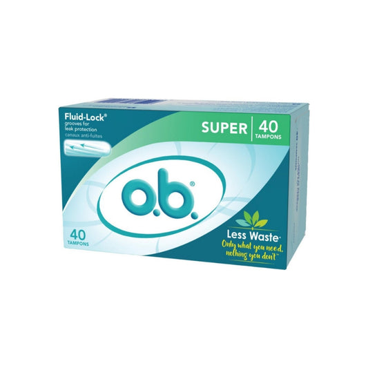 O.B. Super Tampon, Original 40 Ct