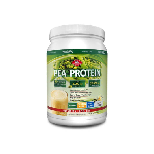 Olympian Labs Vanilla Pea Protein Dietary Supplement, 17.4 Oz