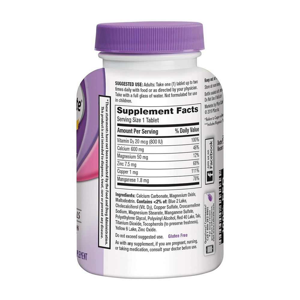 Caltrate Bone Health CareAdvanced 2In1 Dual Action Minerals, 120 Tablets