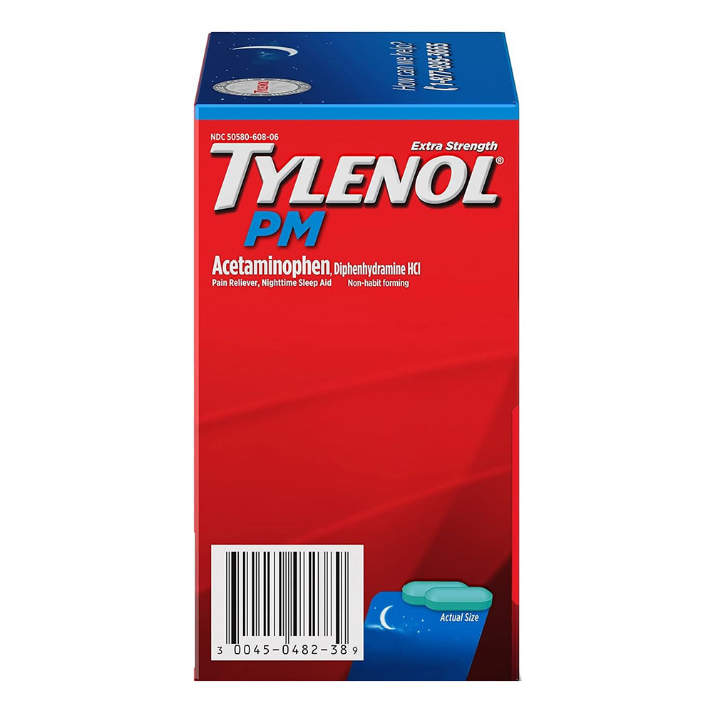 Tylenol Pm Extra Strength Caplets, 50X2
