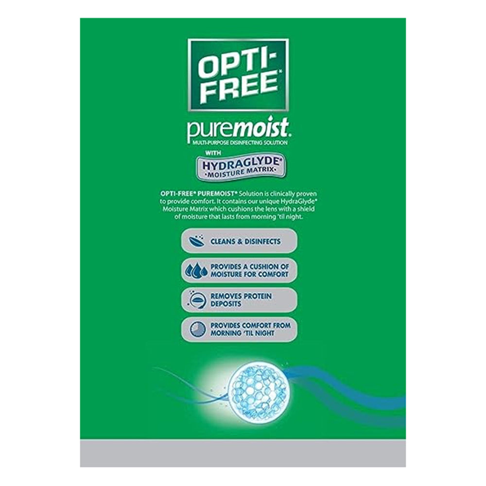 Opti-Free Puremoist Multi-Purpose Contact Lens Solution 20 Oz