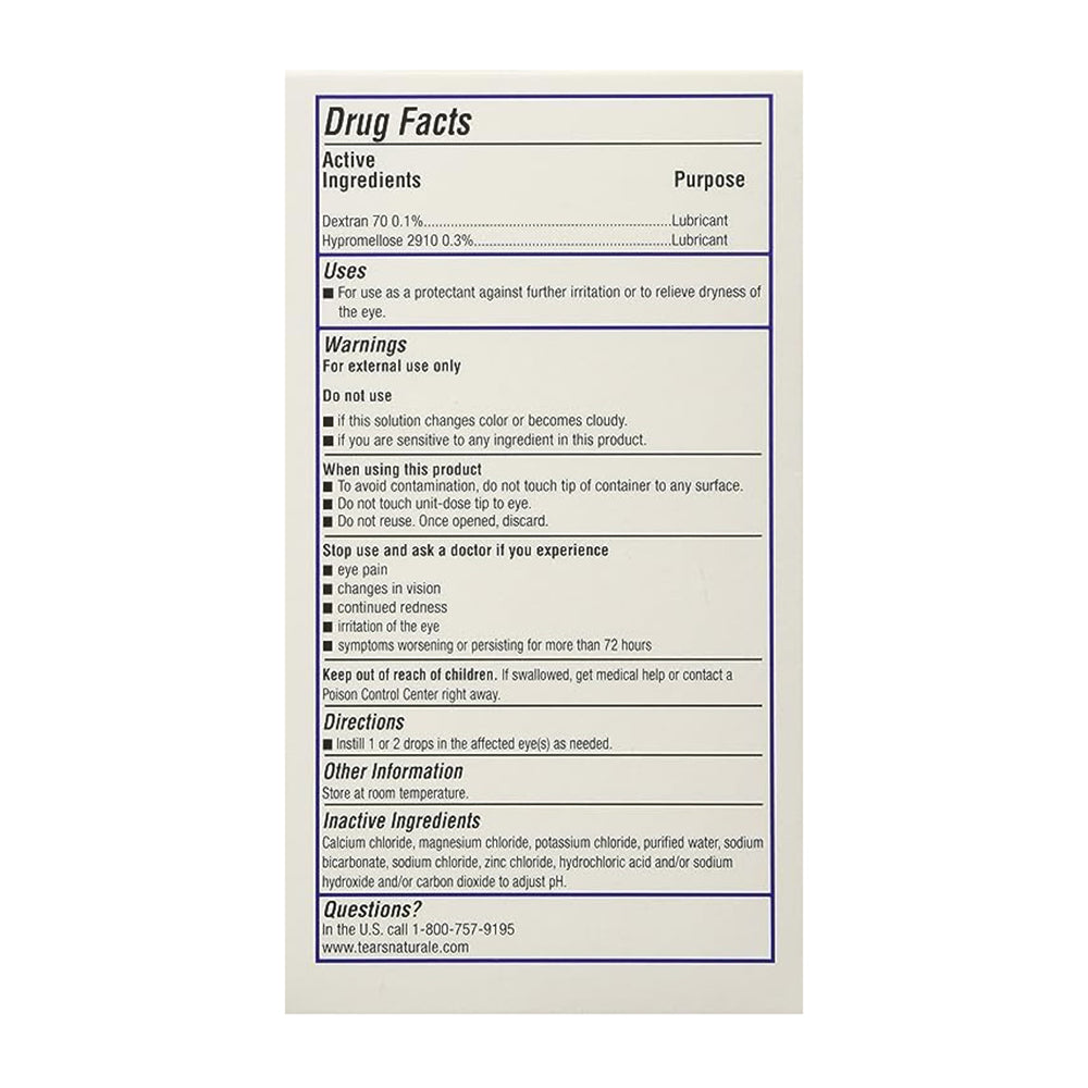 Bion Tears Single-Use Vials Sterile Lubricant Eye Drops - 28 Ea