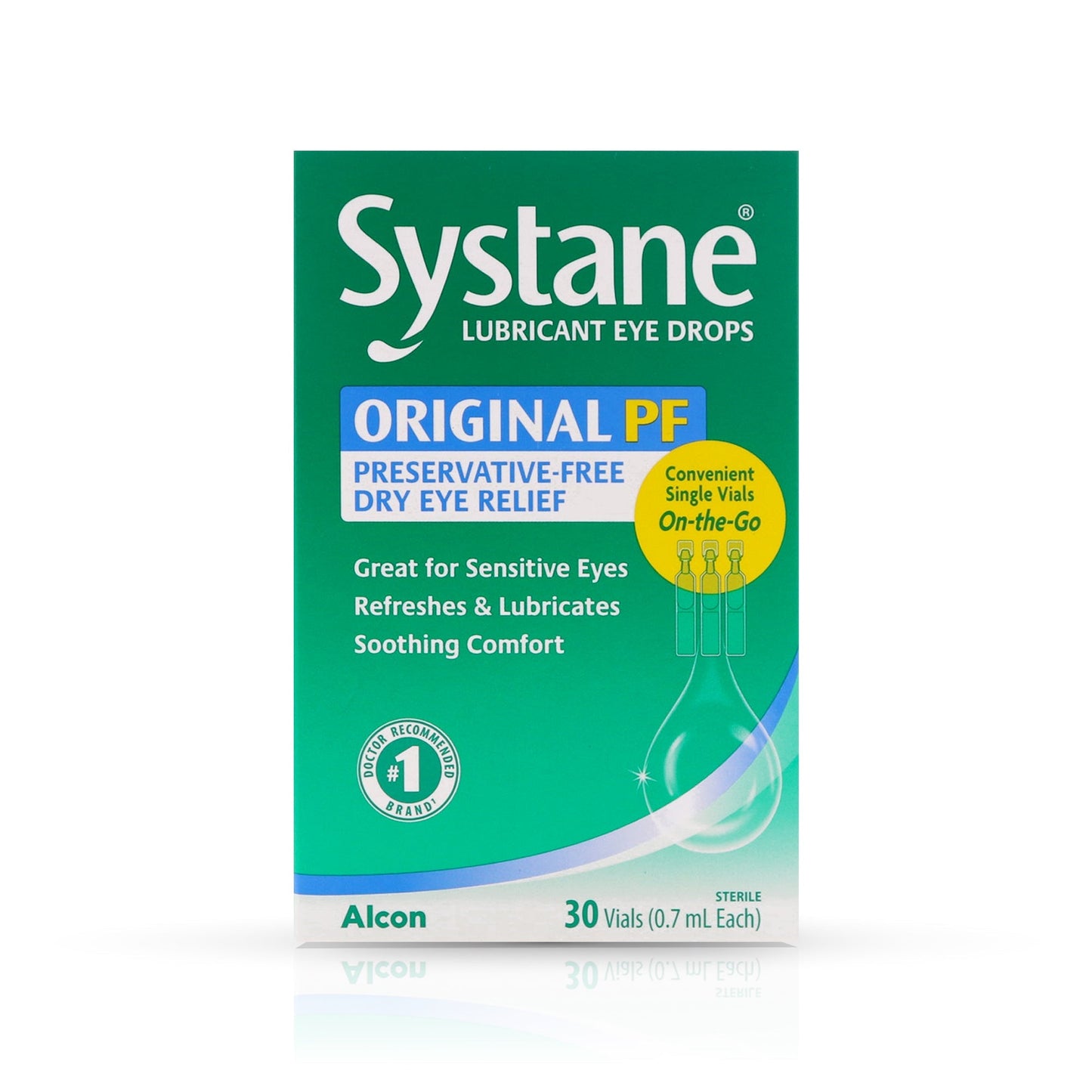 Systane Lubricant Eye Drops Vials 30 Ea