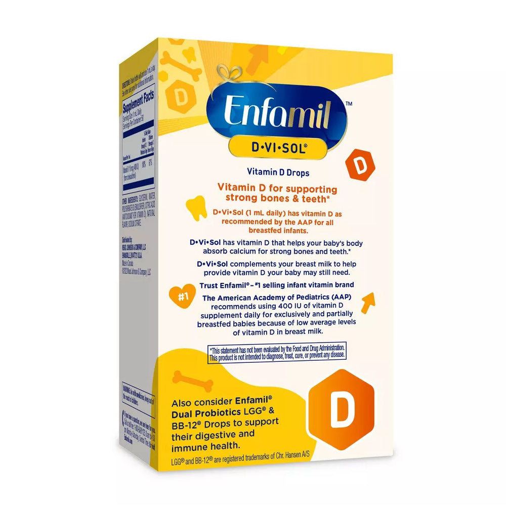 Enfamil D-Vi-Sol Vitamin D Supplement Drops
