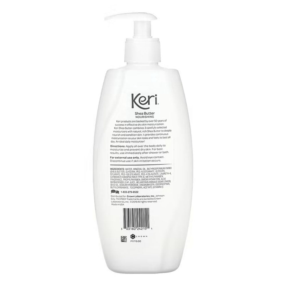 Keri Whole Body Therapy Original Shea Butter Lotion, 15 Oz