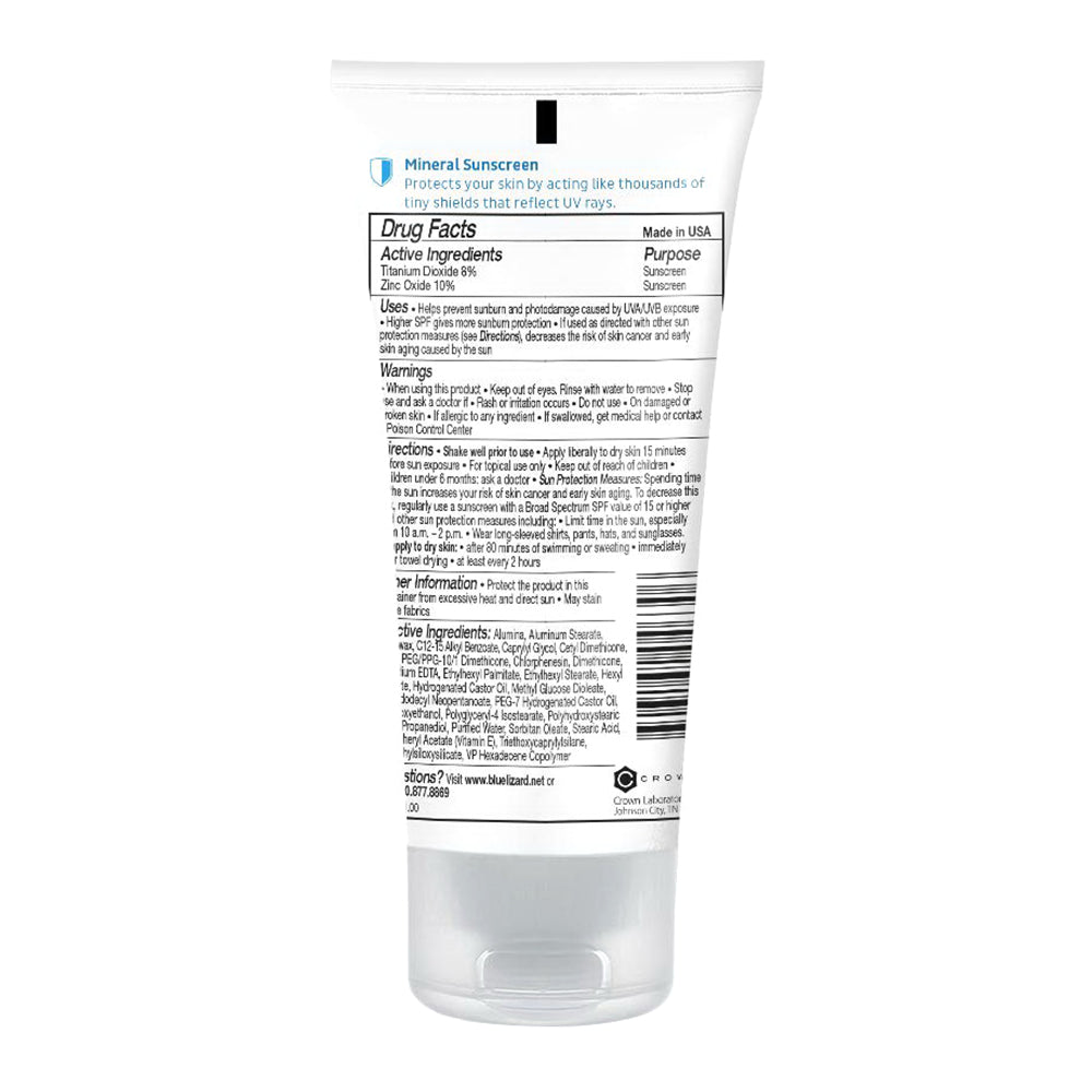 Blue Lizard Sensitive Mineral Sunscreen With Zinc Oxide, Spf 50+ - 3 Oz