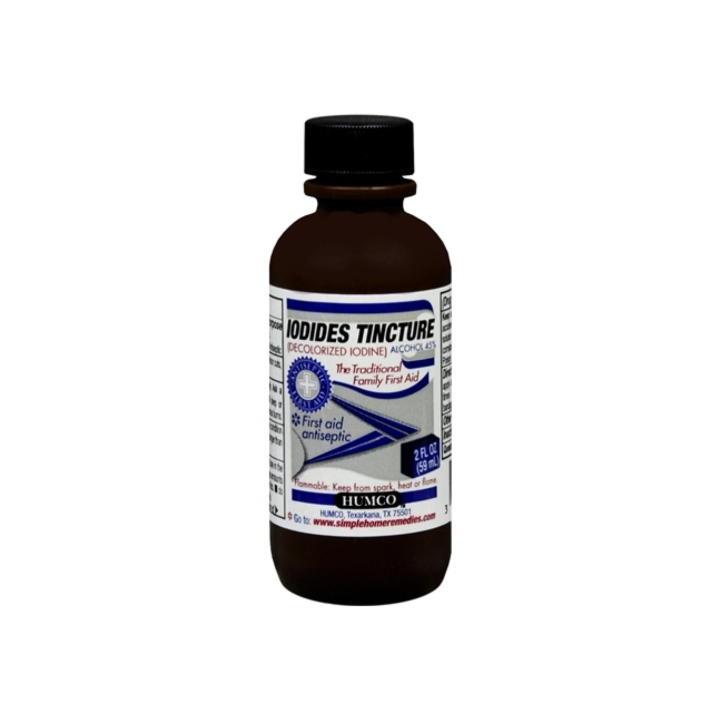 Humco Iodides Tincture (Decolorized Iodine) 2 Oz