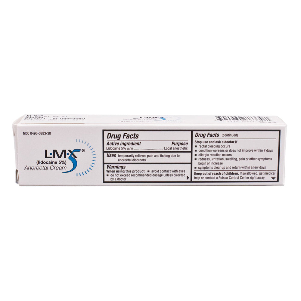 Lmx5 Lidocaine Pain Relief Cream - 30G Tube