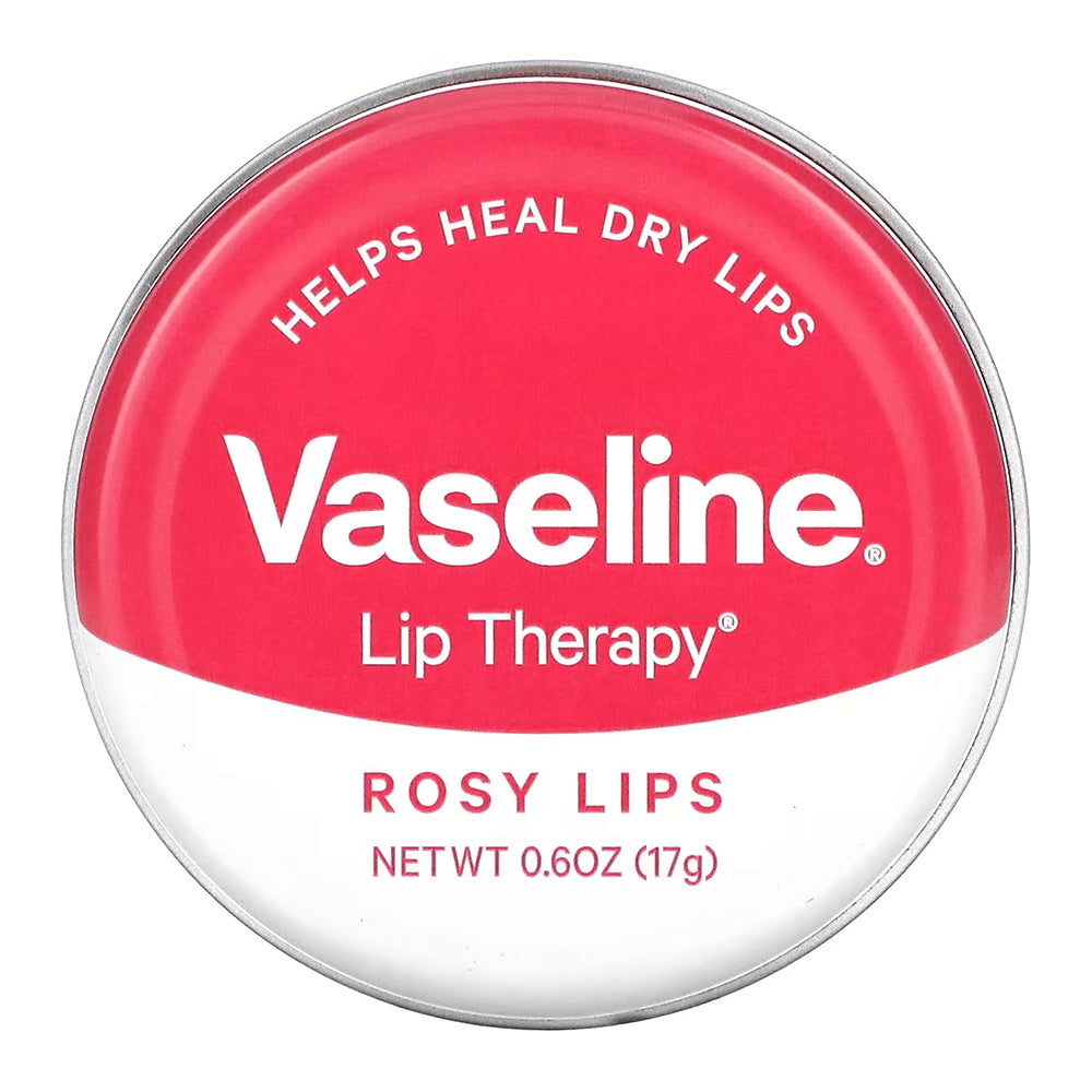 Vaseline Lip Therapy Lip Balm, Rosy Lips 0.6 Oz