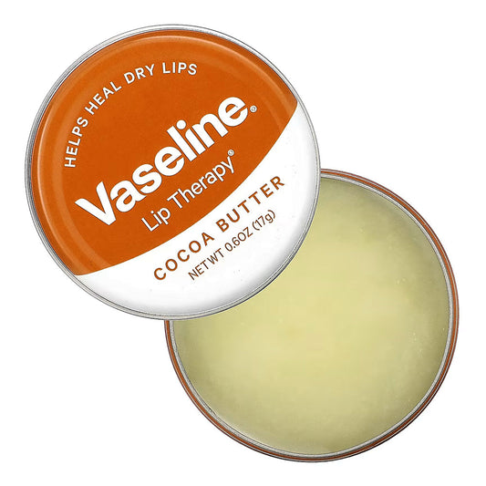 Vaseline Therapy Lip Balm, Cocoa Butter 0.6 Oz