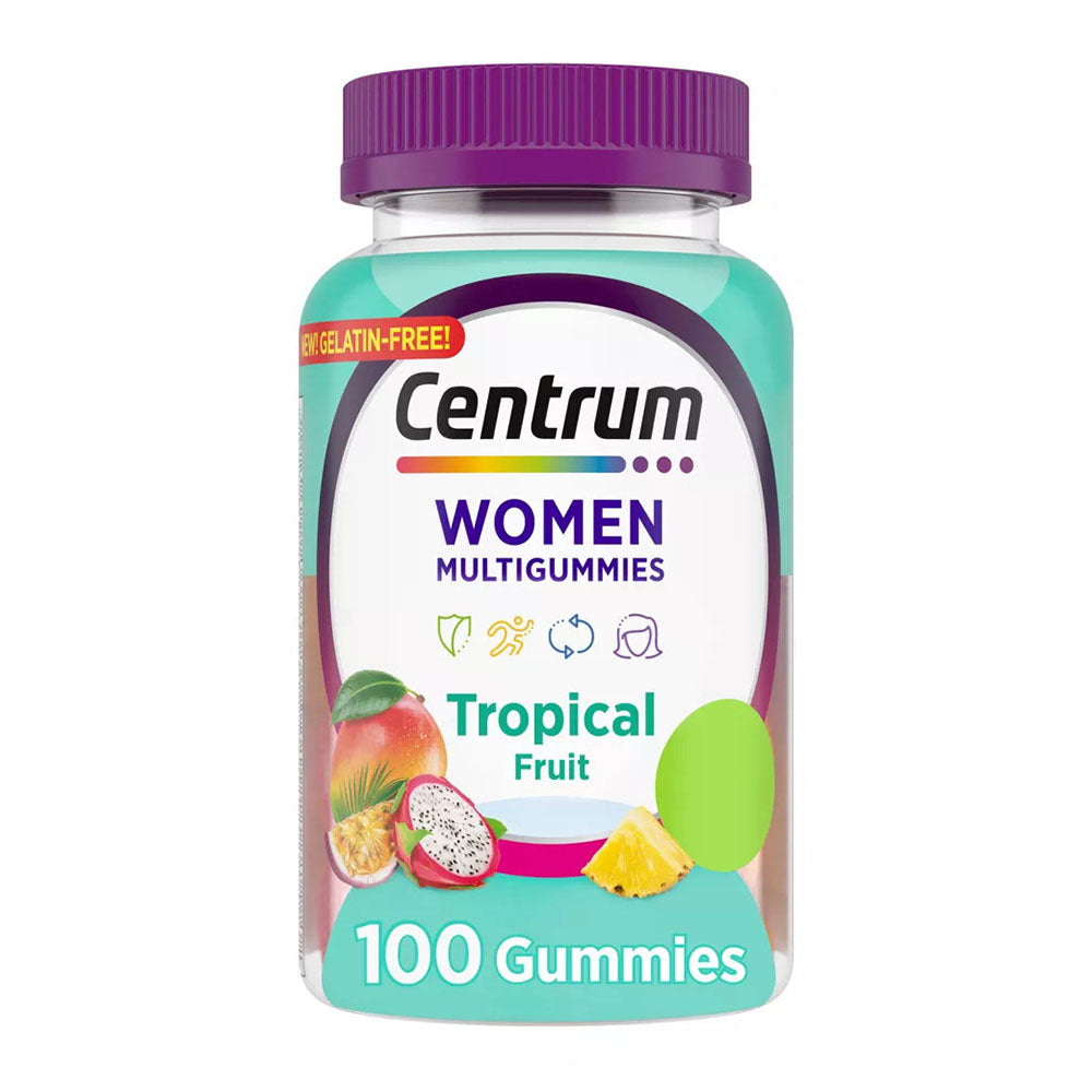 Centrum Women'S Multivitamin Gummies, Tropical Fruit - 100 Count