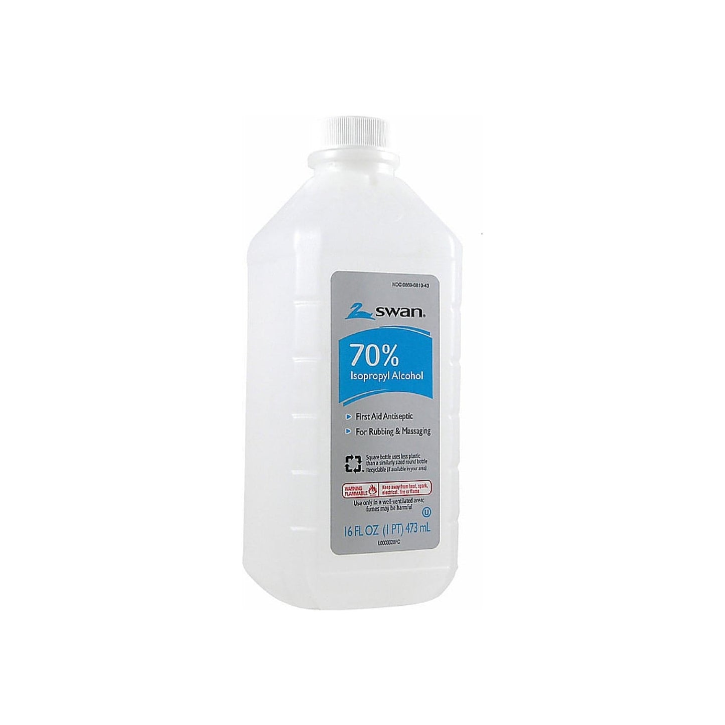 Swan Isoprophyl Alcohol, 70% 16 Oz
