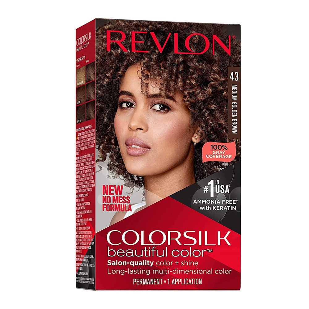 Colorsilk Permanent Hair Color - Medium Golden Brown