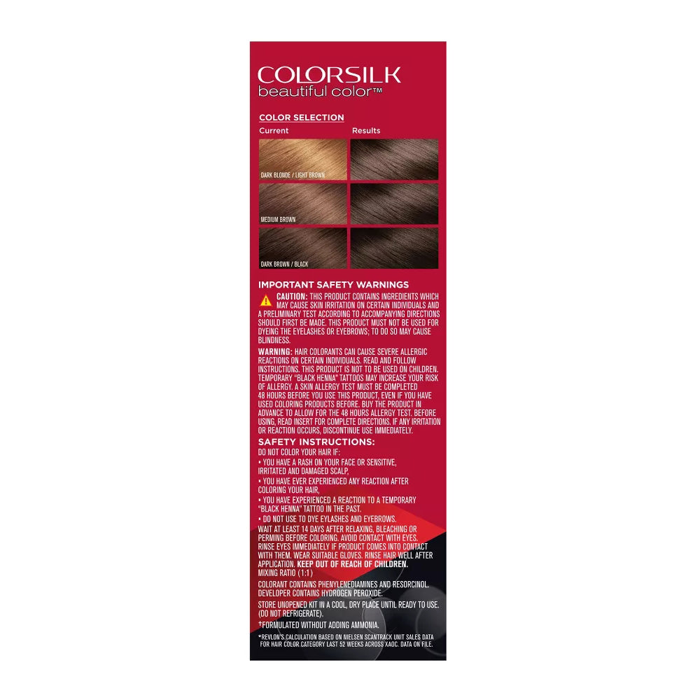 Colorsilk Beautiful Color Permanent Hair Color, 1 Pack