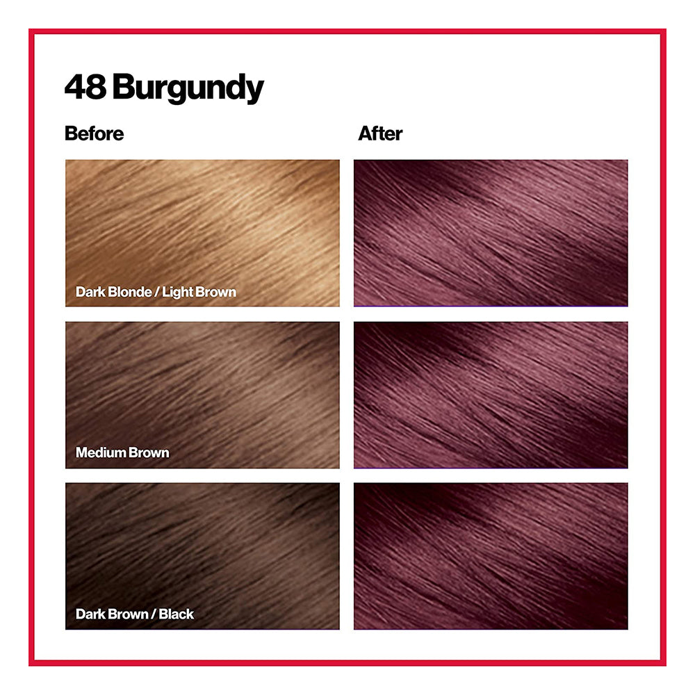 Colorsilk By Revlon, Ammonia-Free Permanent, Haircolor: Burgundy #48 - 1 Each