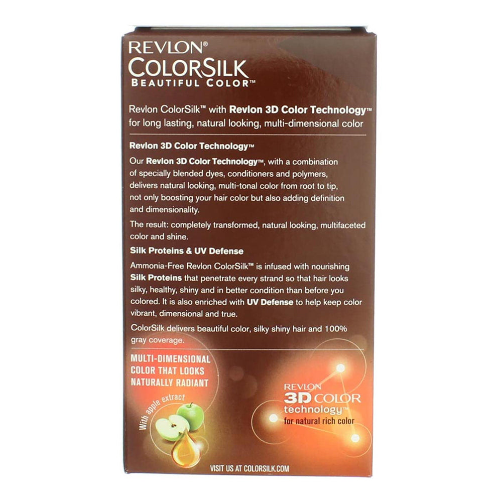 Colorsilk By Revlon, Ammonia-Free Permanent, Haircolor: Medium Auburn #42 - 1 Each