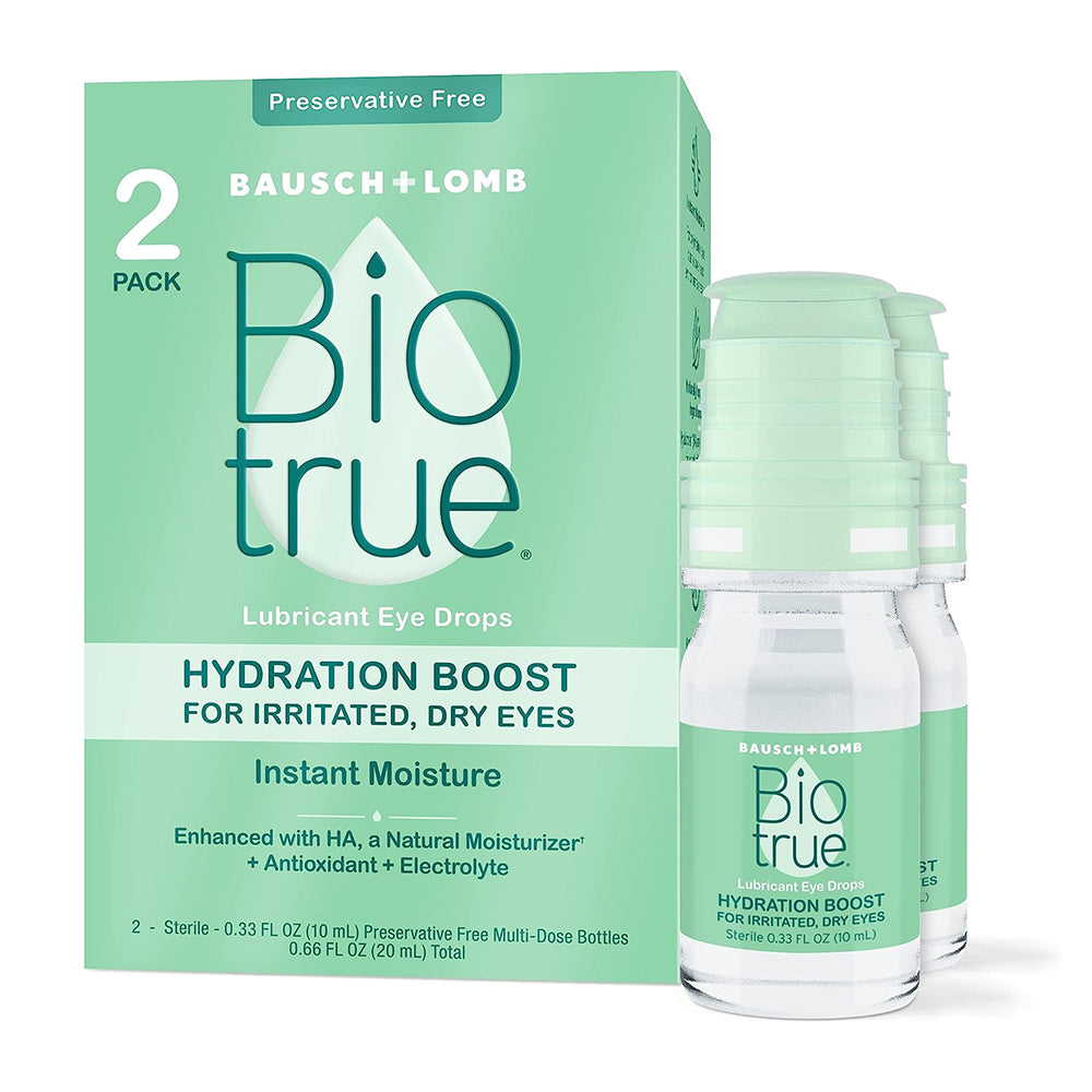 Bausch & Lomb Biotrue Hydration Boost Drops, For Irritated And Dry Eyes 0.33 Fl Oz