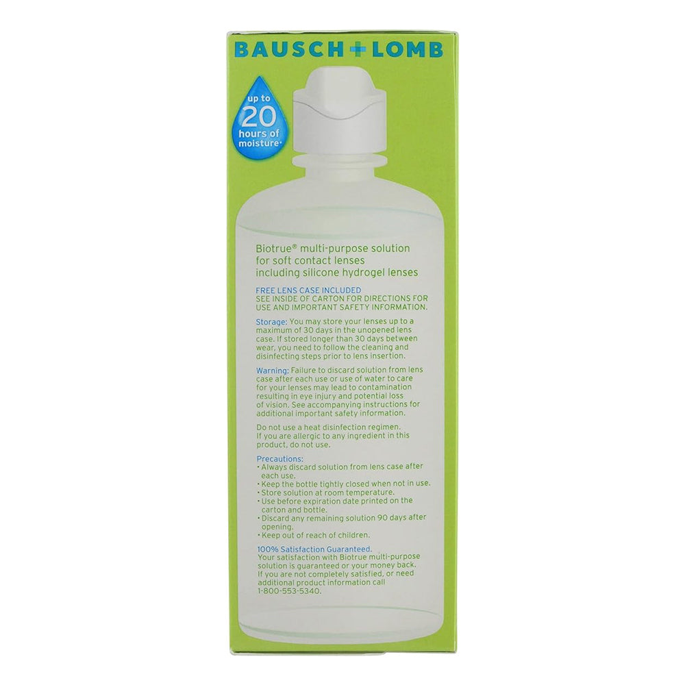 Bausch Plus Lomb Biotrue Multipurpose Solution For Soft Contact Lenses - 4 Fl Oz