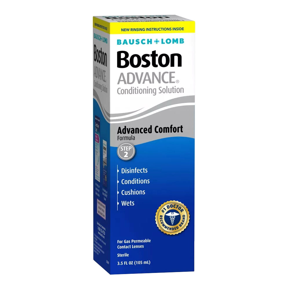 Bausch Plus Lomb Boston Advance Conditioning Solution For Contact Lens - 3.5 Fl Oz