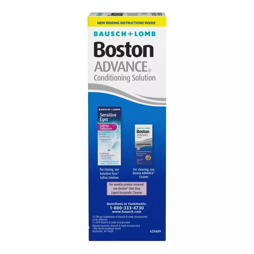Bausch Plus Lomb Boston Advance Conditioning Solution For Contact Lens - 3.5 Fl Oz