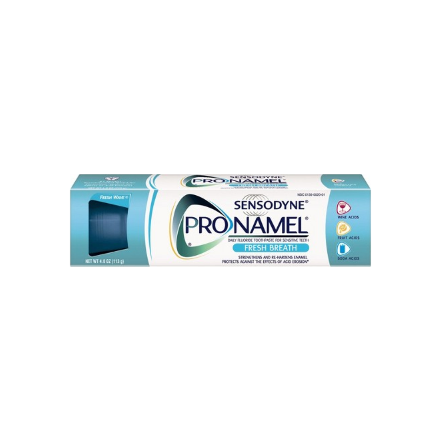 Sensodyne Pronamel Flouride Toothpaste, Fresh Wave 4 Oz