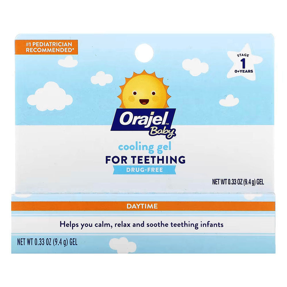Orajel Baby Daytime Cooling Gel For Teething, 0.33Oz