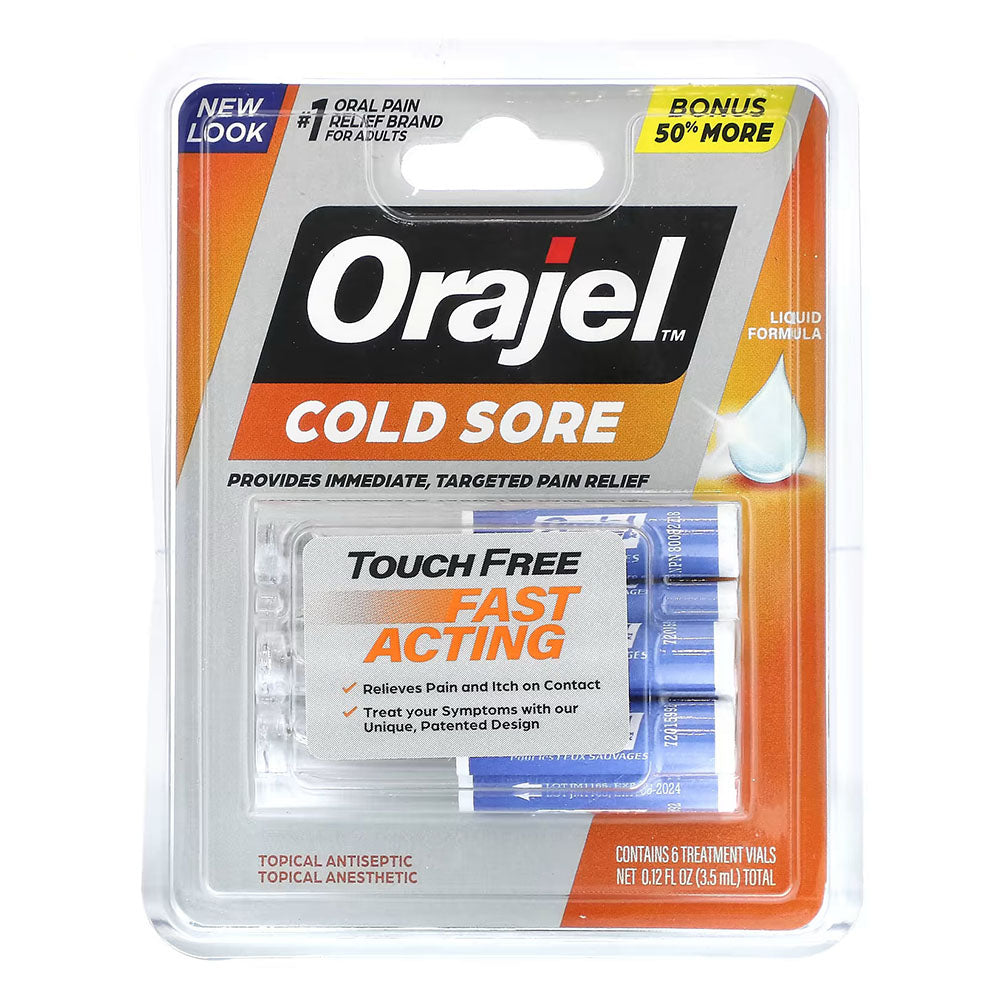 Orajel Touch Free Cold Sore Treatment .12Oz