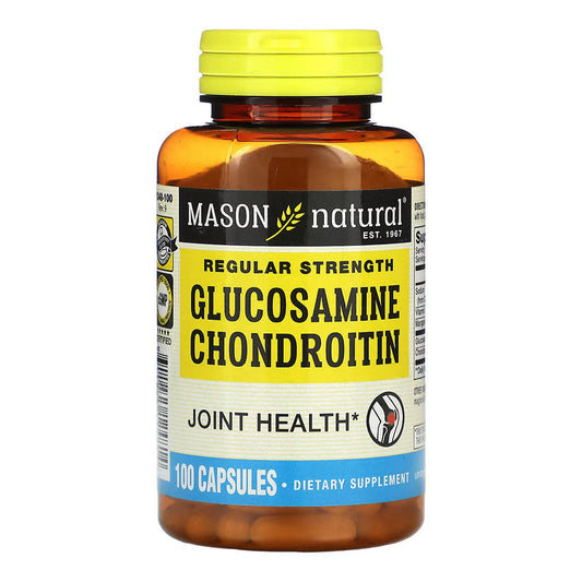 Mason Natural Glucosamine Chondroitin, Regular Strength - 100 Capsules