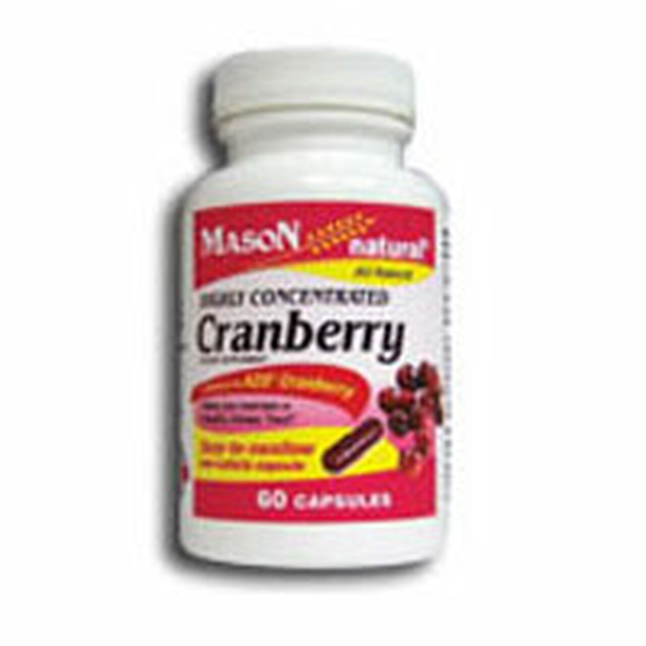 Mason Natural Cranberry Capsules 60 Capsules
