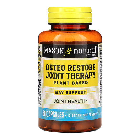 Mason Natural Osteo Restore Joint Therapy With Ginger, Cat'S Claw And Green Tea ,60 Ct