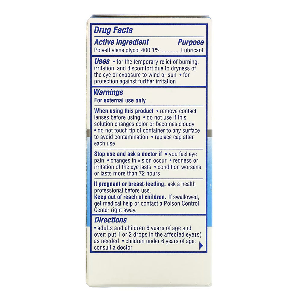 Visine Dry Eye Relief All Day Comfort Lubricant Eye Drops 1 Ea
