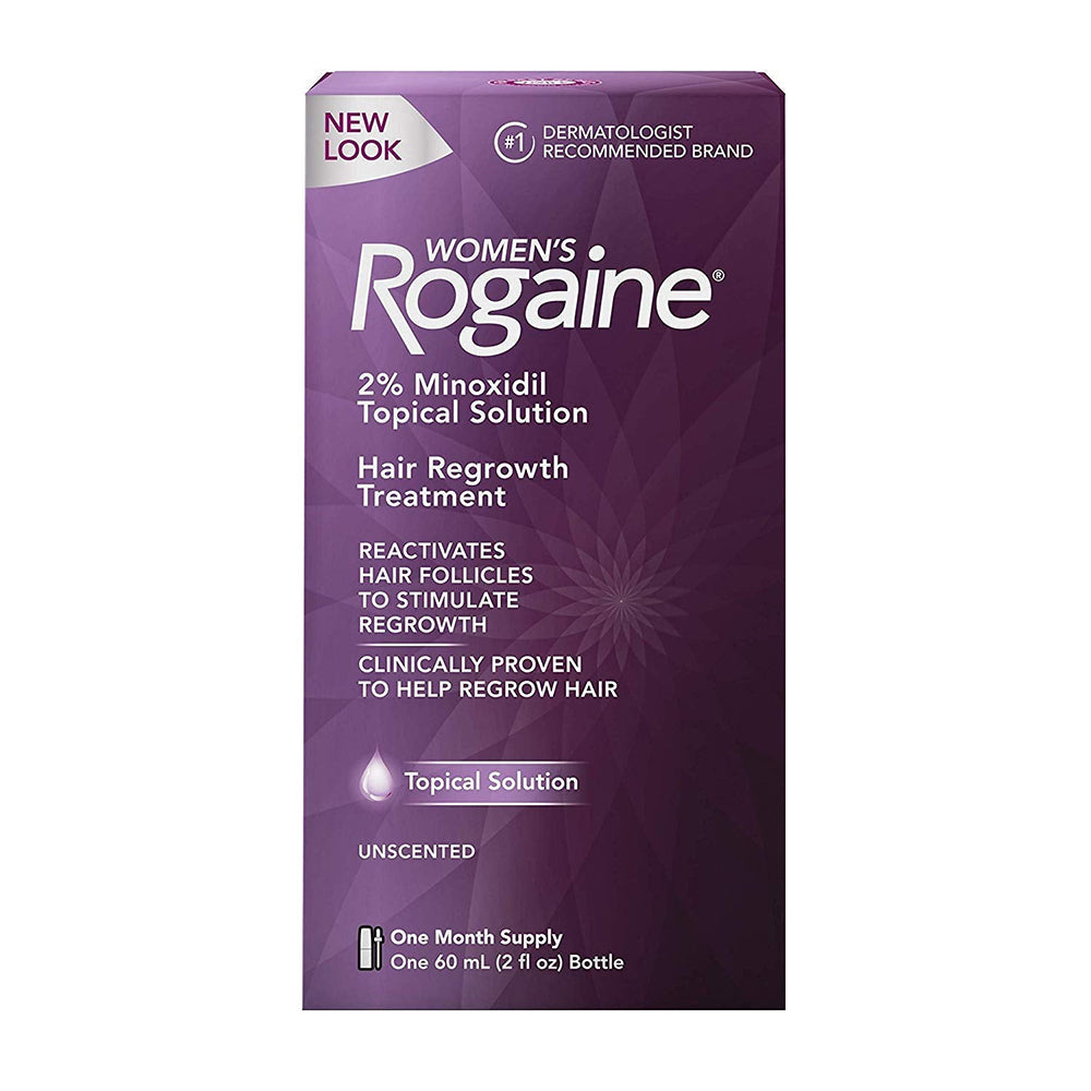 Women'S Rogaine Hair Regrowth Treatment, Unscented, 1 Month Supply - 2 Oz