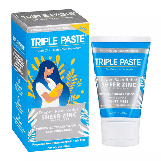 Triple Paste Sheer Zinc Baby Healing Ointment - 2 Oz