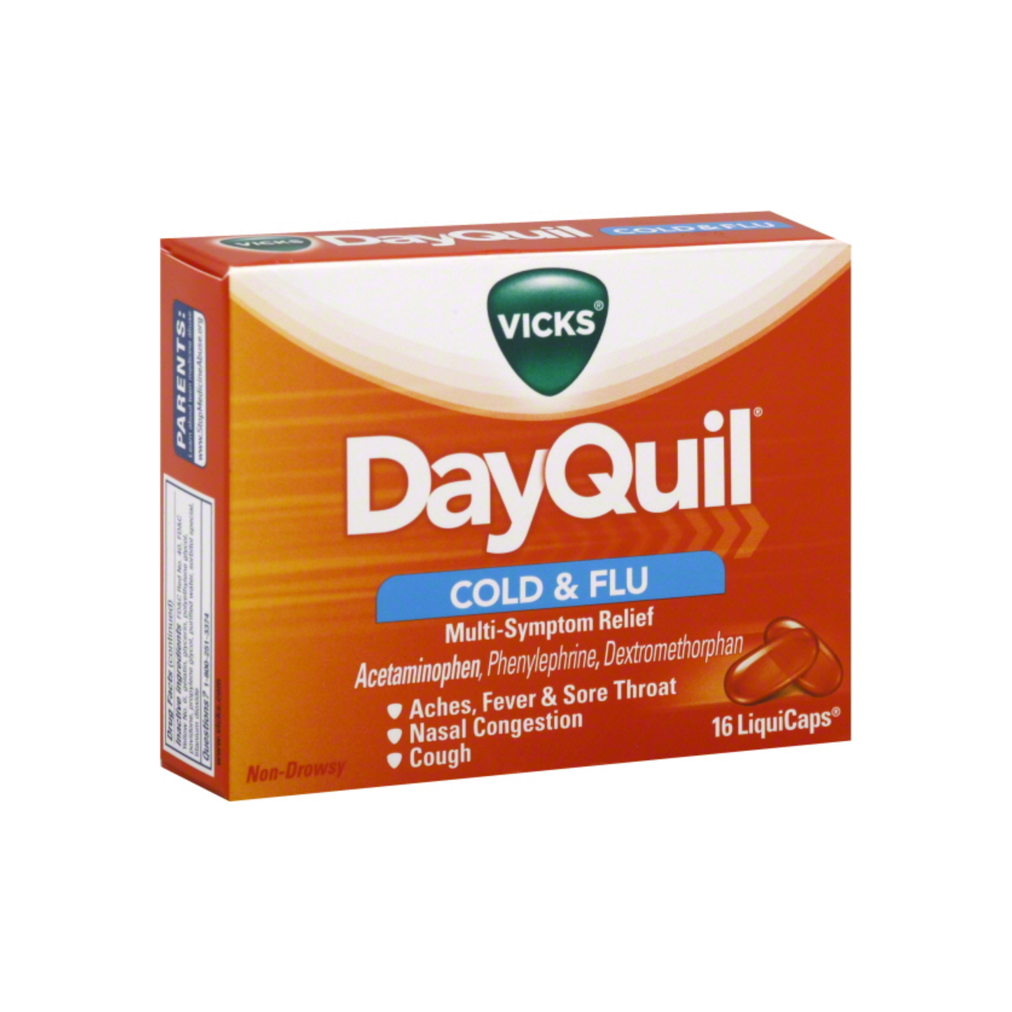 Vicks Dayquil Cold & Flu Relief Liquicaps
