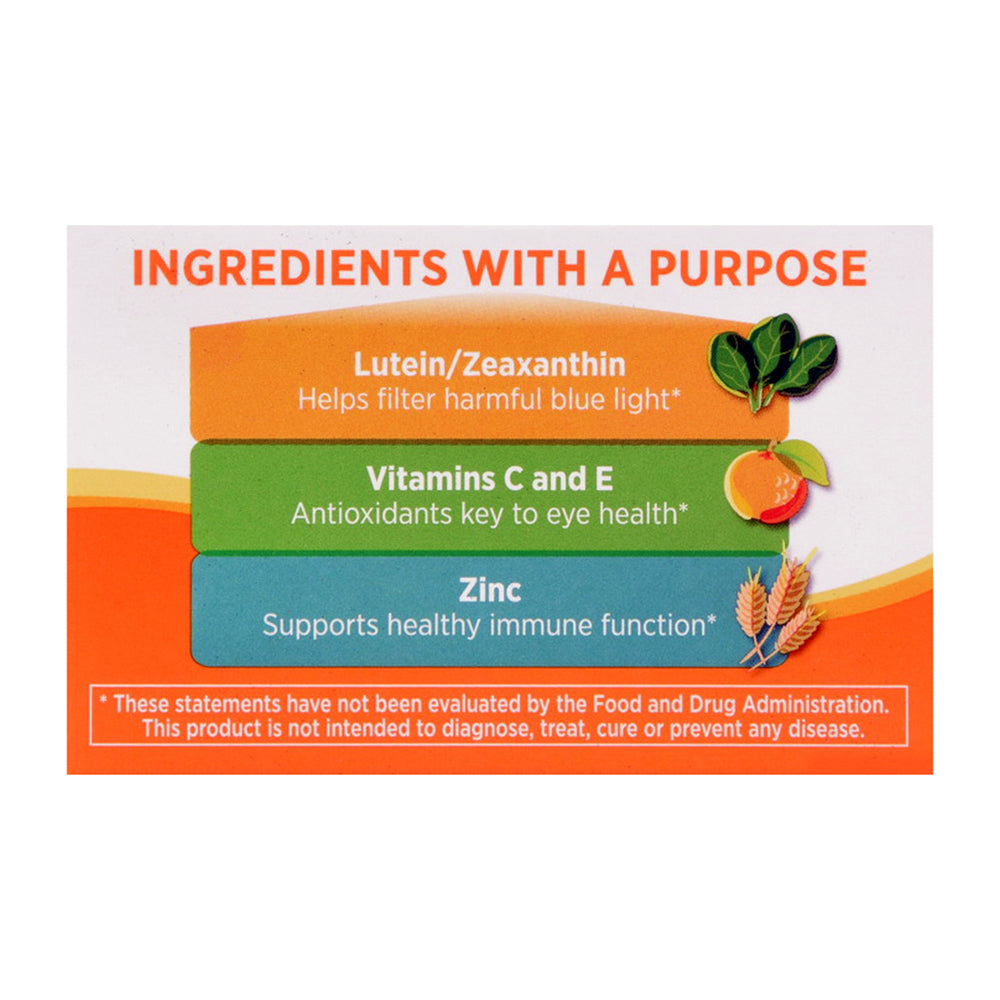 Bausch And Lomb Ocuvite With Lutein And Zeaxanthin Capsules - 36 Ea