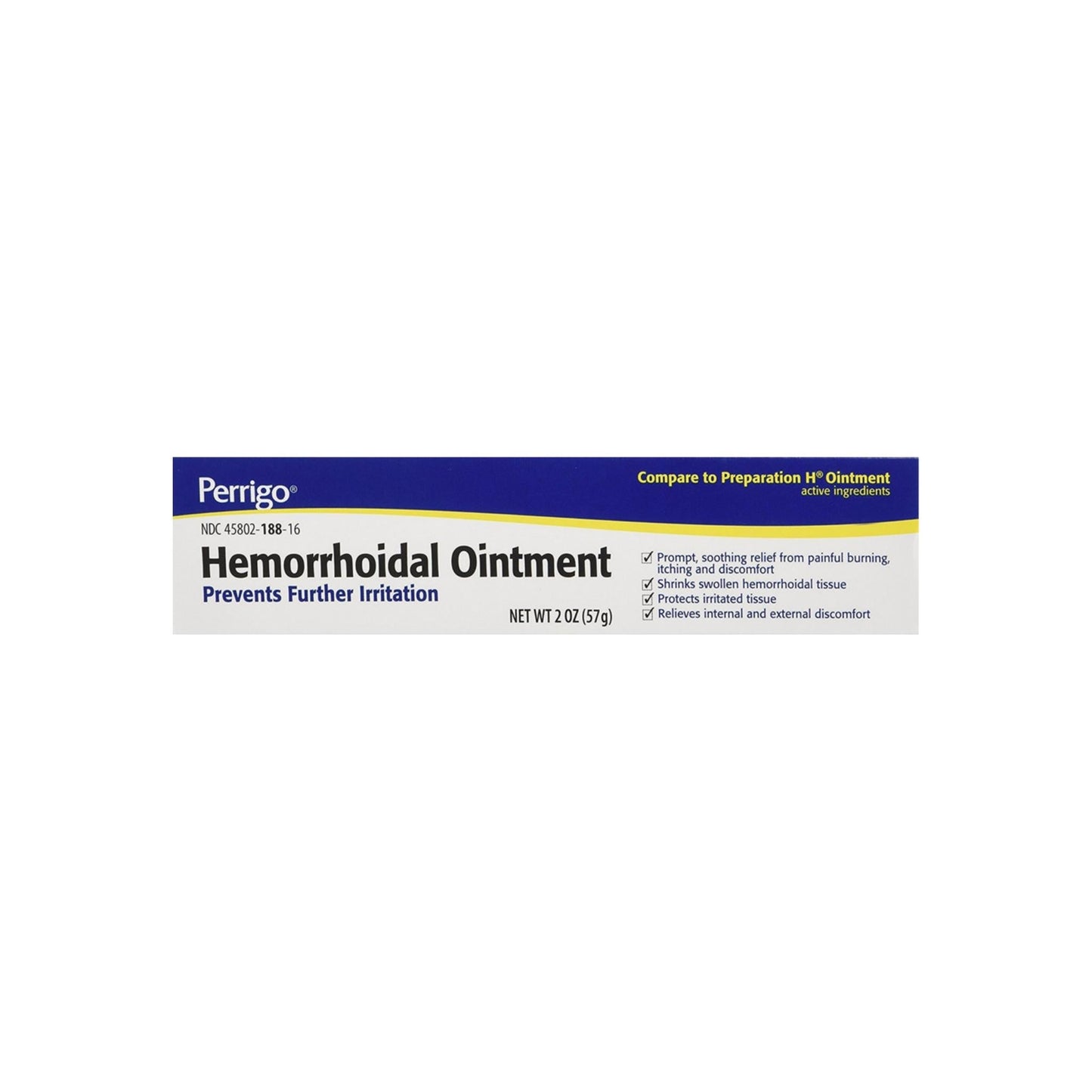 Perrigo Hemorrhoidal Pain Relief Ointment 2 Oz
