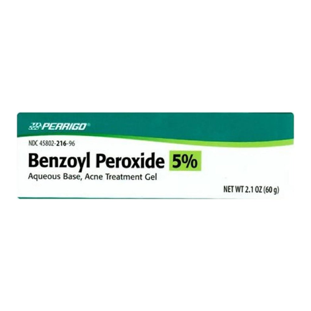 Perrigo Benzoyl Peroxide Acne Treatment Gel 2.1 Oz