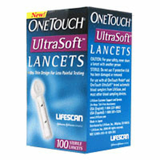Onetouch Ultrasoft Lancets 100 Each