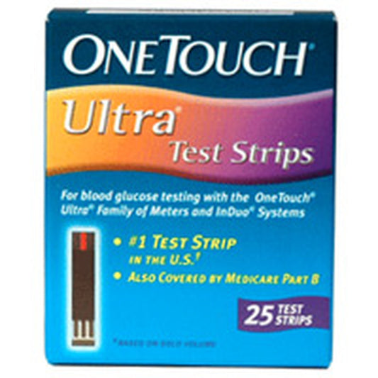 Onetouch Ultra Blue Test Strips 25 Each(